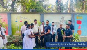 Tree Planting Campaign with Student | Saraswathi Central College - Badulla