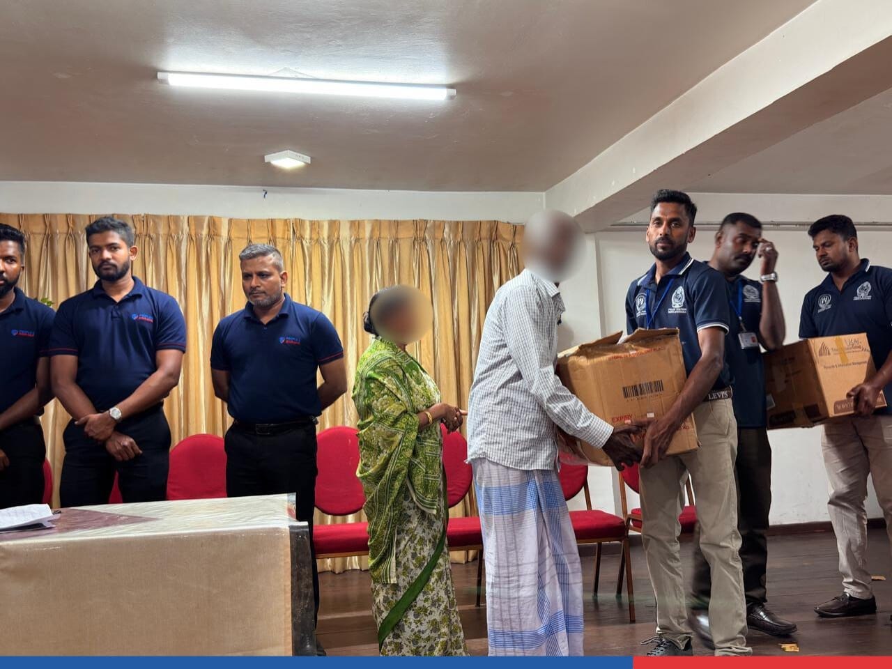 Strengthening community resilience through CSR as PIL Kandy team distributes donation items to community beneficiaries during a CSR program in Kandy