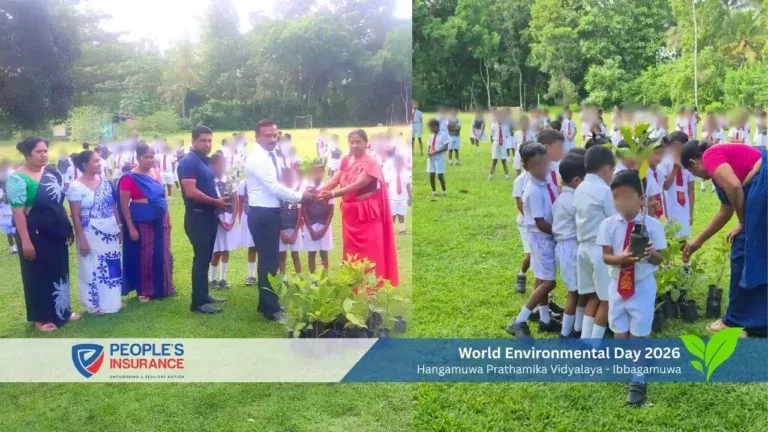 People’s Insurance PLC Celebrates World Environment Day with Tree-Planting Initiatives Across Schools